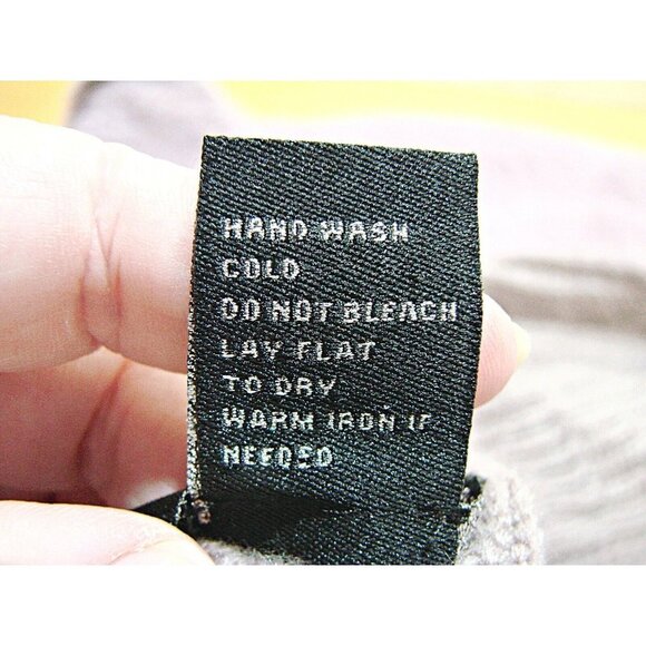 Oliver Faux Fur Knit Cardigan Vest Mauve Blush Pink Hood Open Front Pockets Sz S - Picture 7 of 10